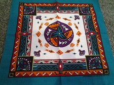 new BANDANA HANKY SOUTHWEST AZTEC US COTTON WESTERN COWBOY HIPPIE BIKER SCARF