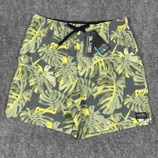 Salt Life Loungin' Board Shorts SLX-QD Bathing Suit Mens Large Green NWT