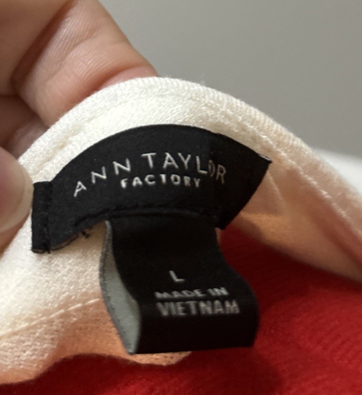 Ann Taylor Women's Solid Ivory Pullover Shirt, Si… - image 4