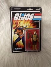 Super7 G.I. Joe Reaction Action Figure Wave 1A SCARLETT NM M