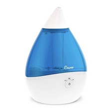 Crane Droplet Ultrasonic Cool Mist Humidifier - Blue/White
