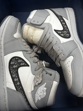 Jordan 1 x Dior High Gray for Sale | Authenticity Guaranteed  display picture 1