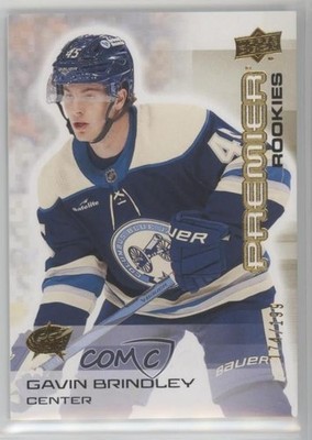 2024 Upper Deck Premier Rookies Gold 174/199 Gavin Brindley #139 Rookie RC 2vh