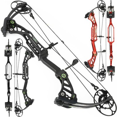 Compound Bogen 40-75lbs Bogenschießen Jagdbogen Schießen 350FPS Let-off 85% R/LH