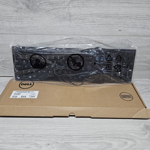 Dell KB216 USB Wired USB Mechanical Querty Keyboard - Black NEW In Box Office