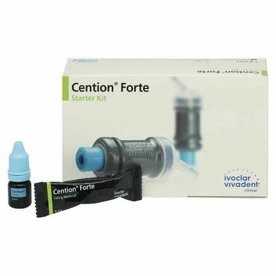 Ivoclar Vivadent Cention Forte Pack of 50 Caps Free II Ship