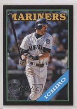 2023 Series 1 1988 Topps Baseball Black 293/299 Ichiro Suzuki #T88-43 HOF 07zl