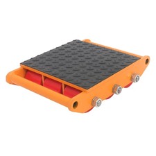 Heavy Duty Machinery Skate Dolly 15 Ton 33069Lbs Mover Roller Cargo Trolley 360°