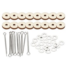 10mm Doll Joints, 8 Set Cotter Pin Joints Connector and Fiberboard Tray