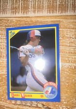 1990 Score - Larry Walker #631 (RC)