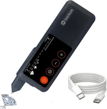 Diamond Tester Pen Rechargeable with UV Light,High Accuracy Jewelry Diamond... 