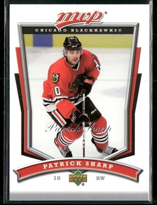 2007-08 Upper Deck MVP Patrick Sharp #13 Chicago Blackhawks