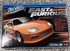 Hot Wheels 2025 Silver Series Fast  Furious 10-Car Box Set Exclusive Die Cast