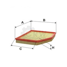 Filtre à air BMW 645