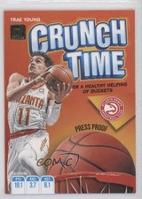 2019-20 Panini Donruss Crunch Time Press Proof Trae Young #20 ut5