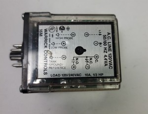 Warrick Controls 16M Control Relay , 8-Pin, 120VAC