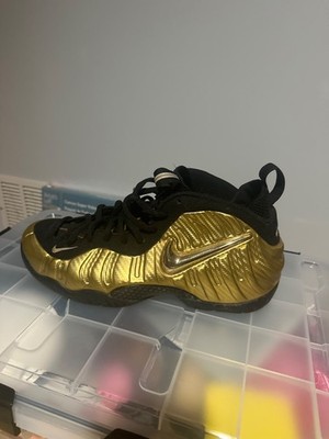 Size 13 - Nike Air Foamposite One Metallic Gold