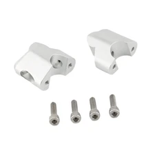 Aluminum Handle Bar Riser Clamp Motorbike Accessories Extend Adapter