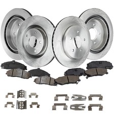 Disc Brake Rotor and Pad Kit For 2005-13 Corvette 05-07 Cadillac XLR Front Rear