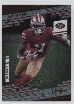 2021 Panini Prestige Xtra Points Dots Brandon Aiyuk #144 11ng