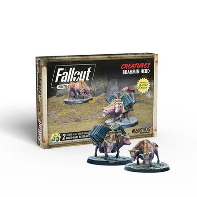 Fallout: Wasteland Warfare - Creatures: Brahmin Herd ($41 MSRP)