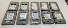Lot of 10 Working WD / Seagate 1TB 3.5" SATA Hard Disk Drives HDD