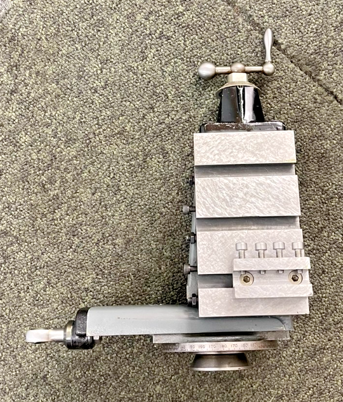 USED MYFORD VERTICAL SLIDE TOP SLIDE MILLING ATTACHMENT WITH CLAMPING ...
