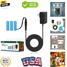 AC Power Supply Adapter for 3 AA Battery, AA Battery Replacement Adapter for ...