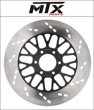 Suzuki GSX 400 S 1980-1981 [Front Right MTX Black Round Solid Brake Disc]