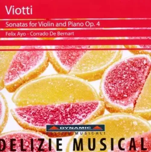 Sonaten FüR Violine & Klavier Nr.1-5 | Giovanni Battista Viotti | Audio-Cd | CD-image