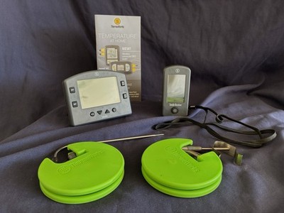 Thermoworks Smoke 2-Channel Long Range BBQ Alarm Thermometer, Meat & Air Probes
