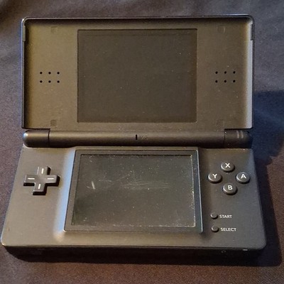 Nintendo DS Lite USG-001 Black Handheld Console Touchscreen NTSC-U/C