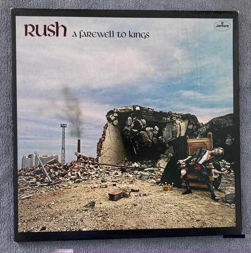 RUSH - A Farewell To Kings - UK Vinyl LP 9100 042 1st Press 1977 Gatefold VG+/EX