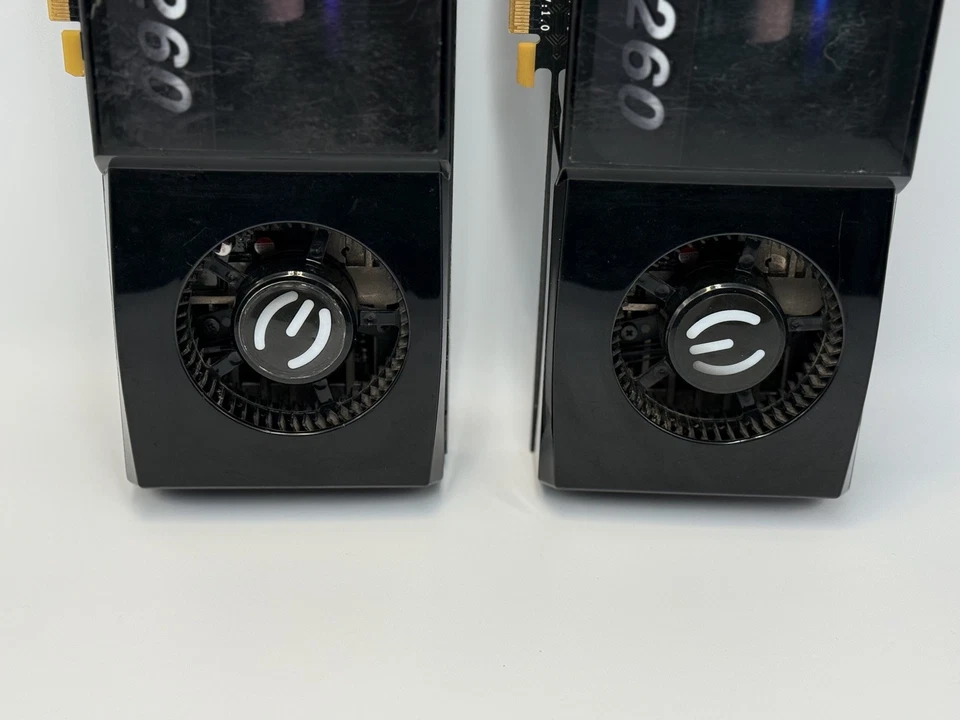 EVGA GeForce GTX 260 896MB DVI TV-Out 896-P3-1250-B3 PCIe 2 Graphics Video Cards - Image 2 of 4