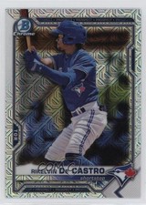 2021 Bowman Draft Chrome Asia Mojo Refractor Rikelvin De Castro #BDC-188 0h4v