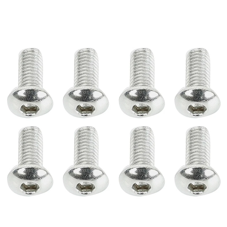 16pc Brake Hose Clamps Clips with Screws Stainless Steel for 316 Tube Lines - Image 3 of 4