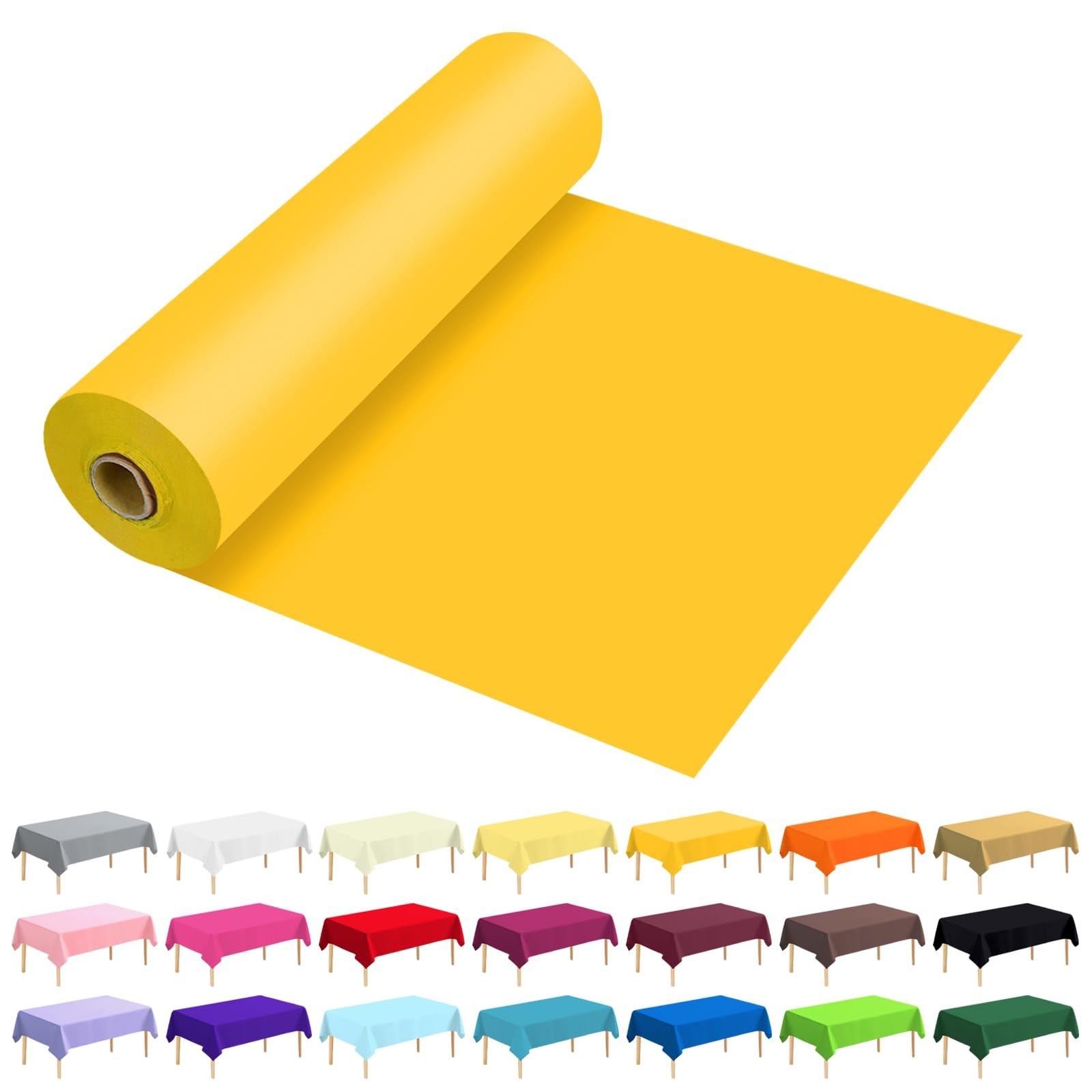 Roll Premium Disposable Plastic Tablec...