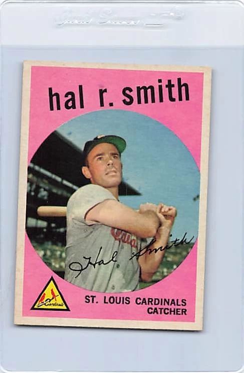 1959 Topps #497 Hal R. Smith Cardinals NM *7883