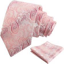 Paisley Mens 3.15'' Gradient Tie and Pocket Square Set