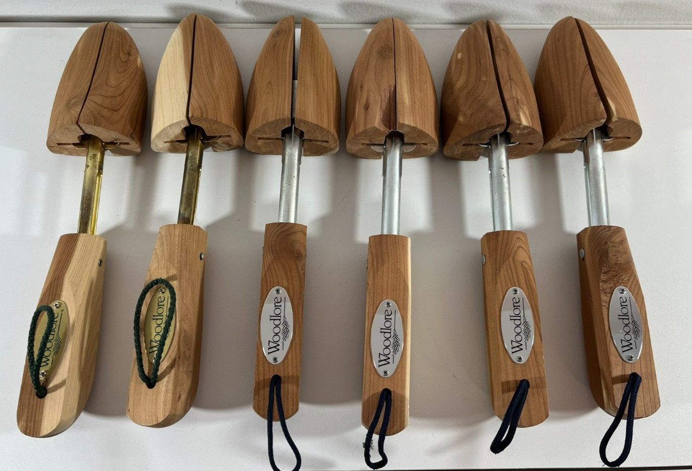 Woodlore Women’s Cedar Shoe Trees 3 pair lot Size Small