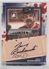 2011-12 ITG Enforcers Auto Terry Ruskowski #A-TR Auto 4ry