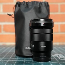 Sony E 18-105mm f/4 G OSS Lens w/ Caps Pouch