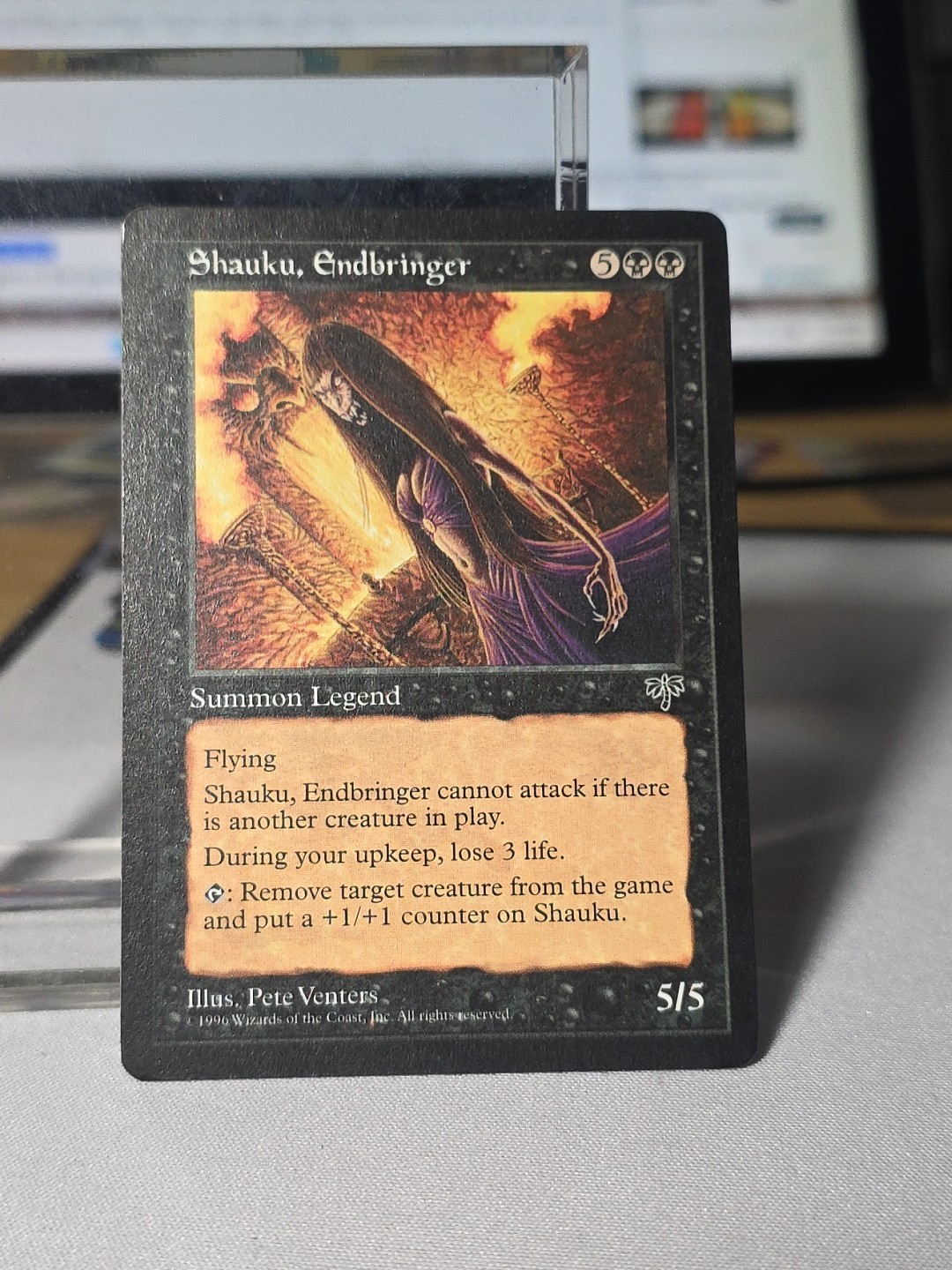 1X MTG Mirage Shauku, Endbringer LP Free Ship