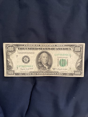 1950-C $100 Dollar Federal Reserve Note Circulated