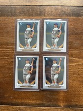 2014 Bowman Chrome Prospects JACOB DEGROM 1st Bowman Rookie Card RC #BCP-73. rookie card picture