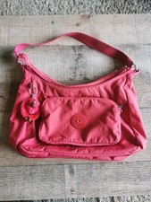 Ladies Kipling Hand Bag With Canvas Handles And Monkey