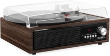 Victrola Bluetooth Stereo Audio System - Espresso