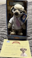 Sergei Meerkat  Soft Toy with Tag & Certificate