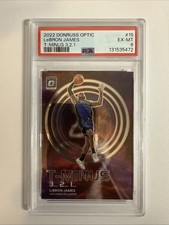 2022-23 Panini Donruss Optic - T-Minus 3, 2, 1 LeBron James #15 PSA 6