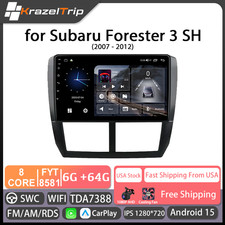 8 Core 64G Car Radio for Subaru Forester 3 SH 2007 - 2012 Android Carplay Stereo